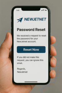 Newjetnet login Password Reset