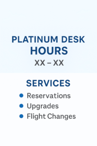 American Airlines Platinum Desk Hours