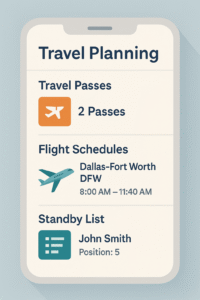 Jetnet AA Retiree Travel App