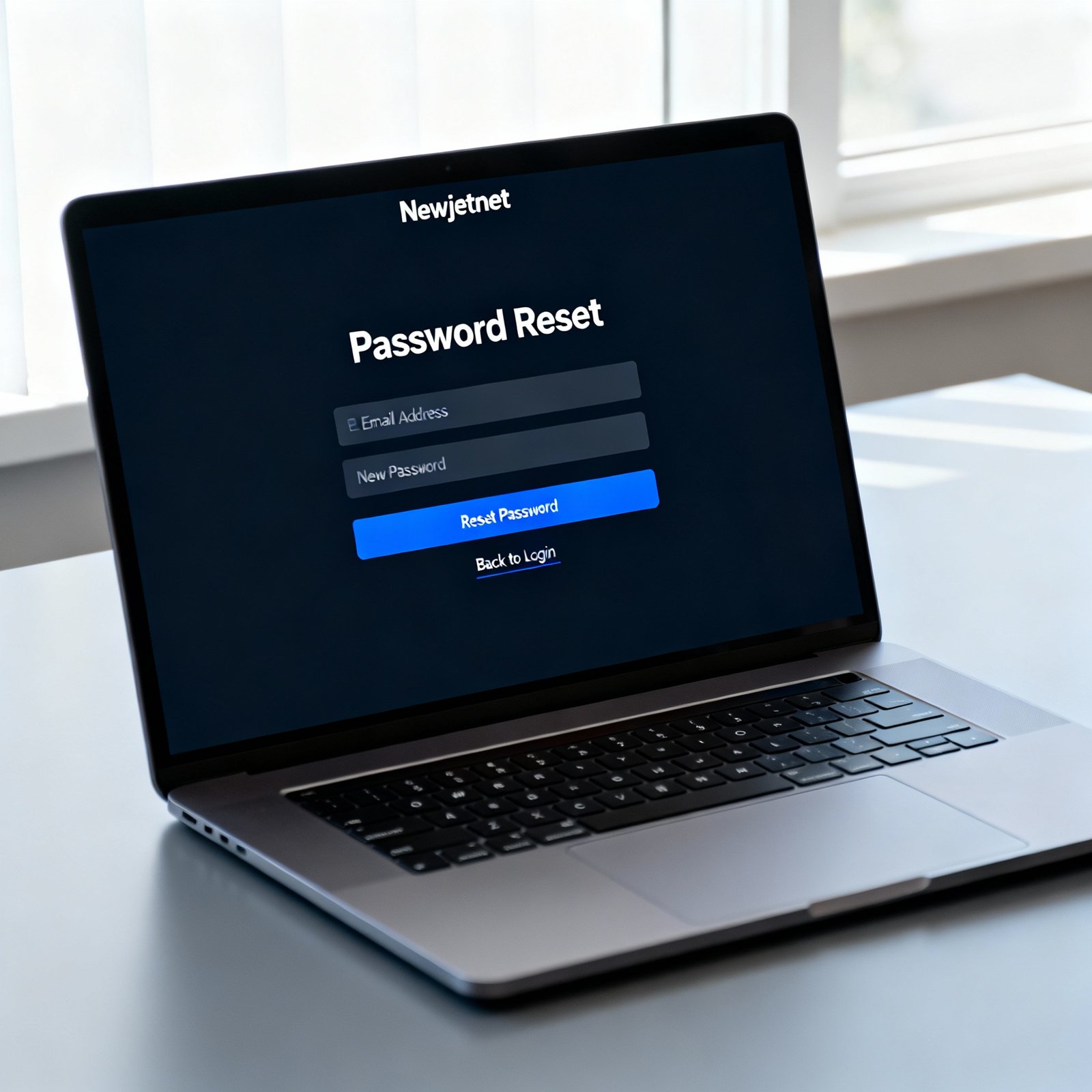 Newjetnet login Password Reset