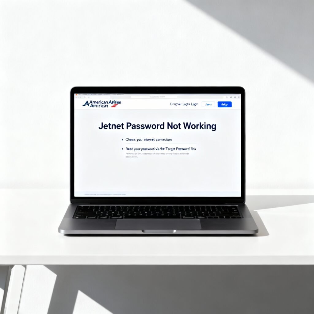 American Airlines Employee Login Jetnet Password Not Working
